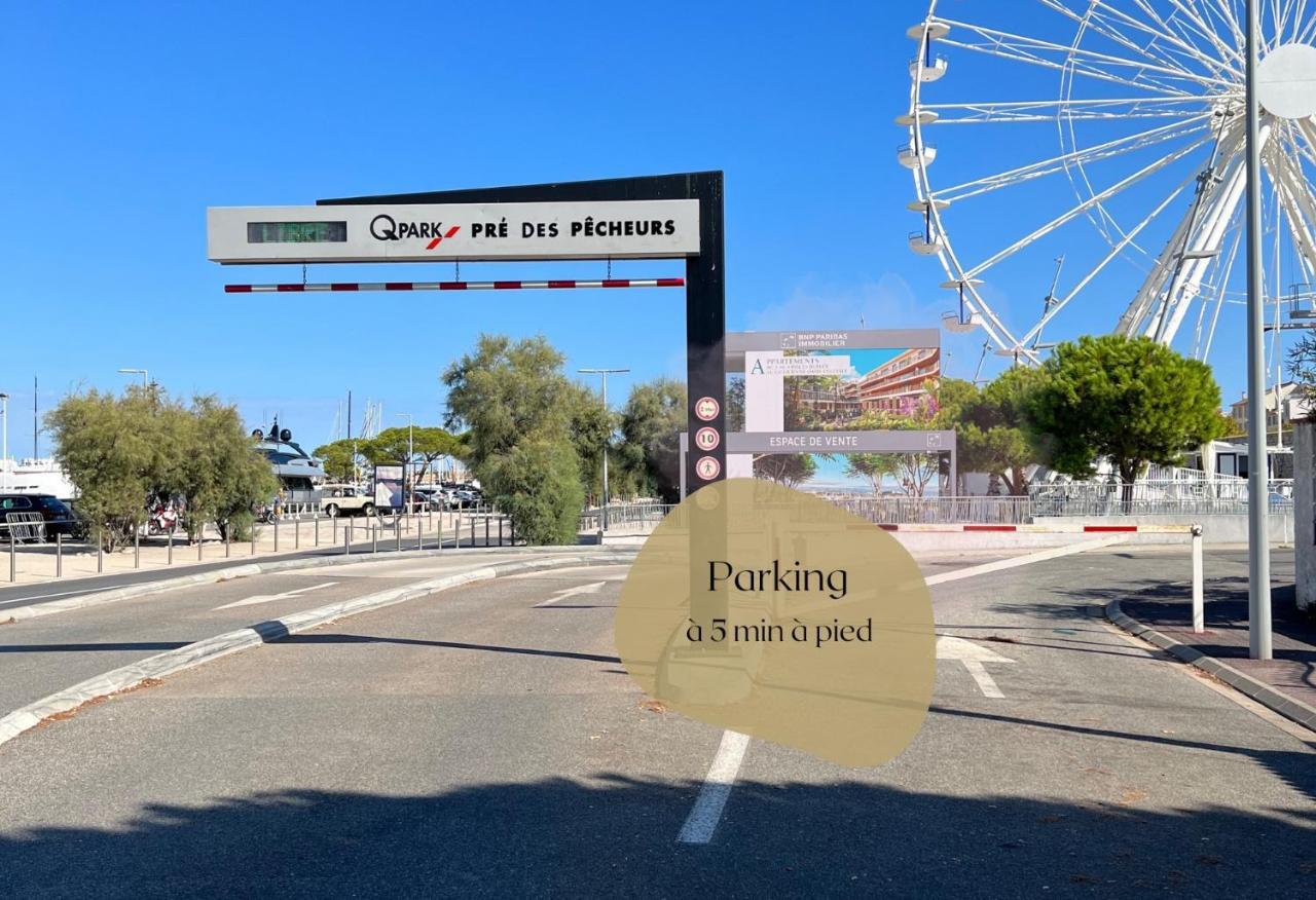 Vieil Antibes, Plage De Sable, Avec Parking Esterno foto